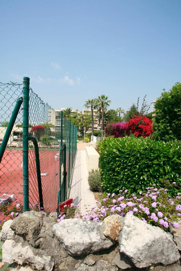 Apartament Le Tamaris - Terrasse Vue Sur Mer - Piscine, Tennis & Jardin Antibes Zewnętrze zdjęcie